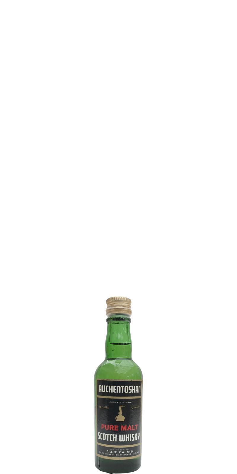 Auchentoshan Pure Malt Scotch Whisky  Miniature