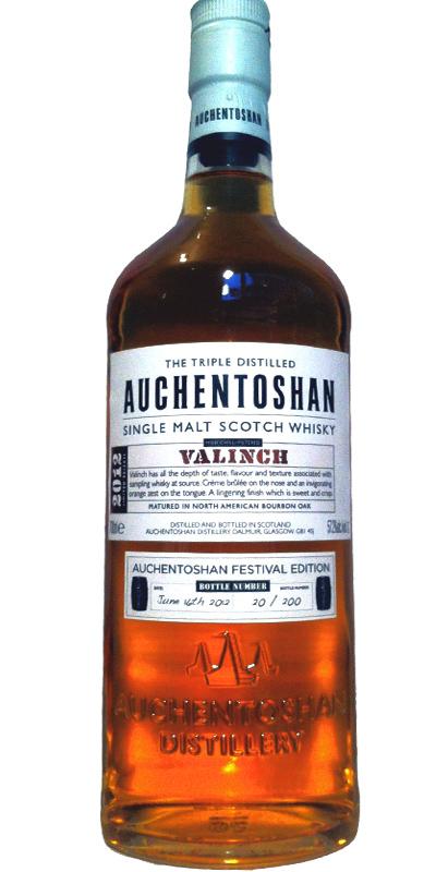 Auchentoshan Valinch 2012  Festival Edition