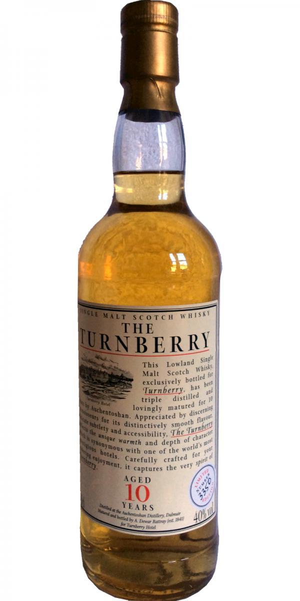 Auchentoshan 10-year-old DR  The Turnberry