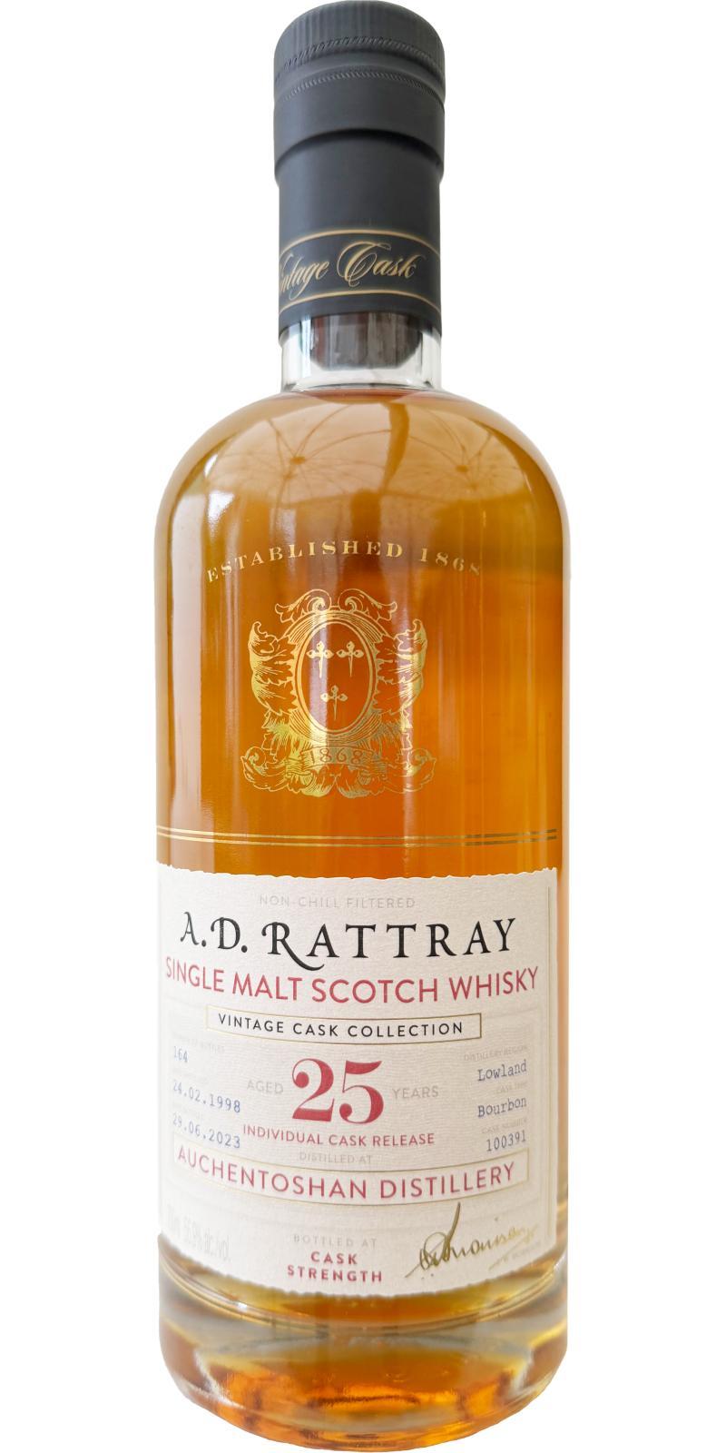 Auchentoshan 1998 DR  Vintage Cask Collection