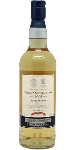 Auchentoshan 1991 BR  Berrys' Own Selection