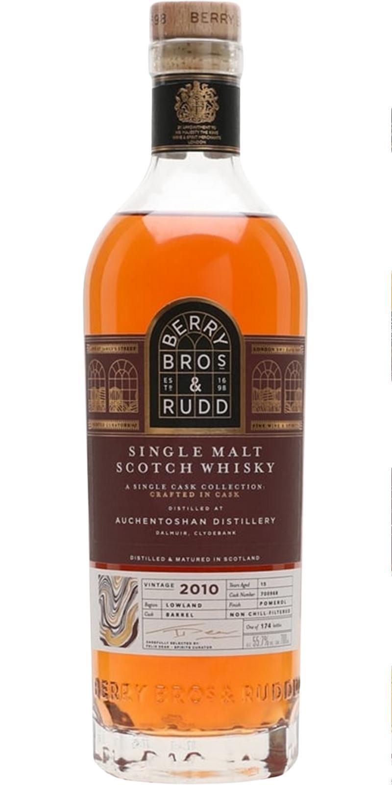 Auchentoshan 2010 BR  A Single Cask Collection: Crafted in Cask