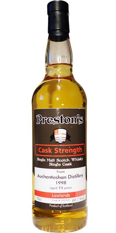 Auchentoshan 1998 Bewh  Preston's - Cask Strength