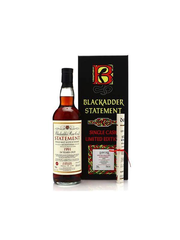 Auchentoshan 1991 BA  Raw Cask - Statement - Edition No. 49