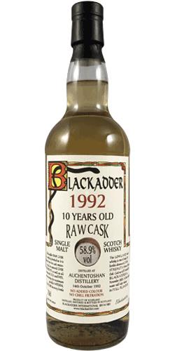 Auchentoshan 1992 BA  Raw Cask