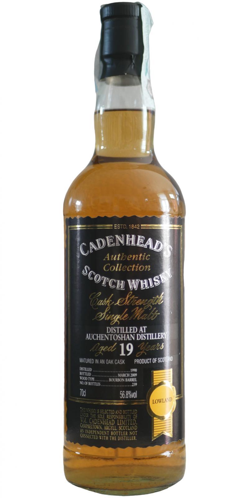 Auchentoshan 1990 CA  Authentic Collection