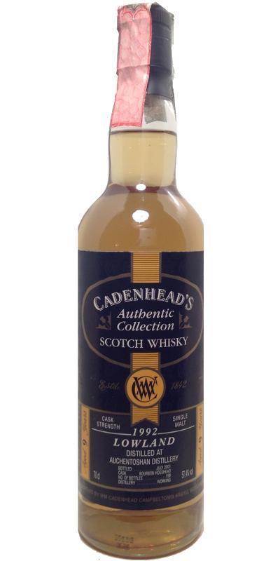 Auchentoshan 1992 CA  Authentic Collection