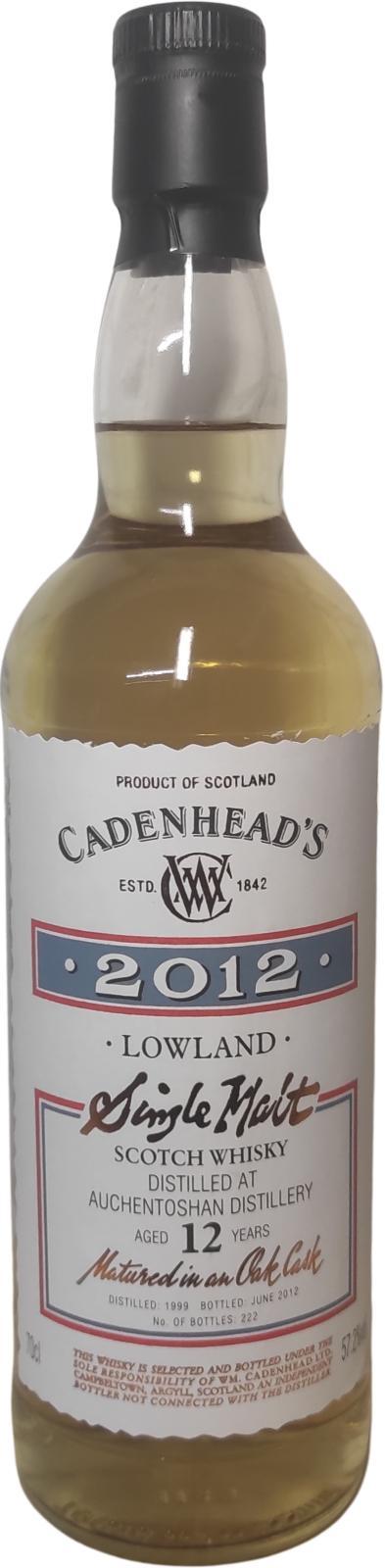 Auchentoshan 1999 CA  Authentic Collection