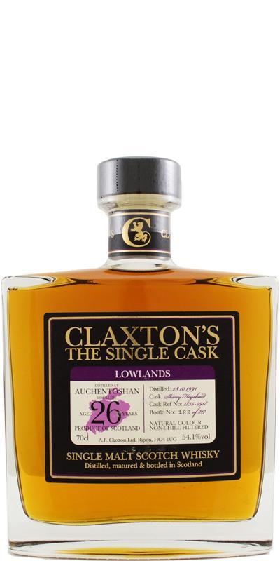 Auchentoshan 1991 Cl  The Single Cask