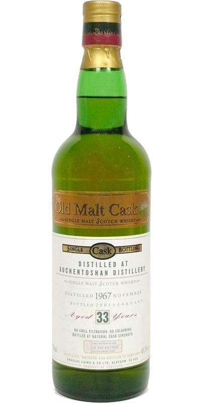 Auchentoshan 1967 DL  The Old Malt Cask