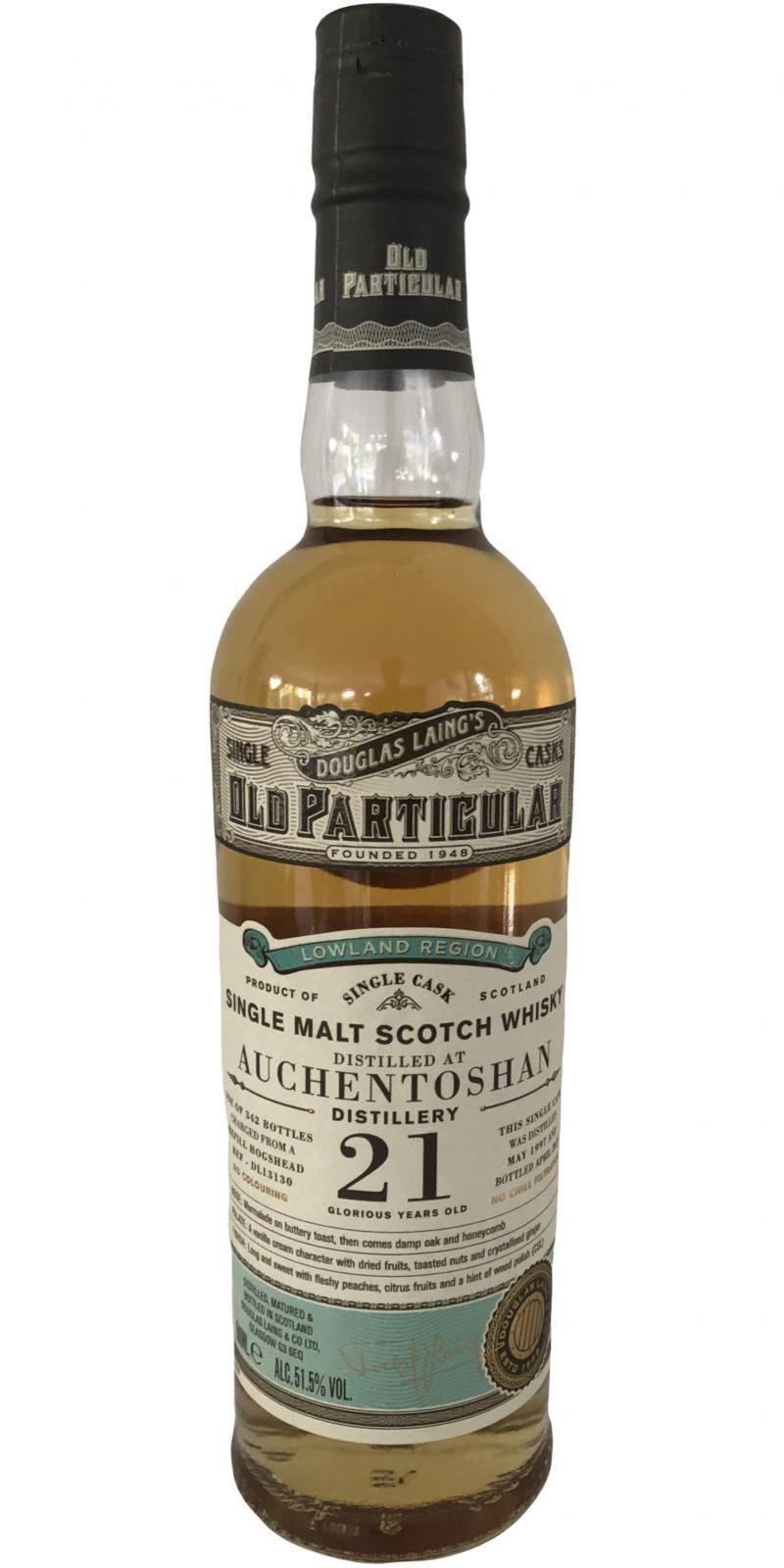 Auchentoshan 1997 DL  Old Particular