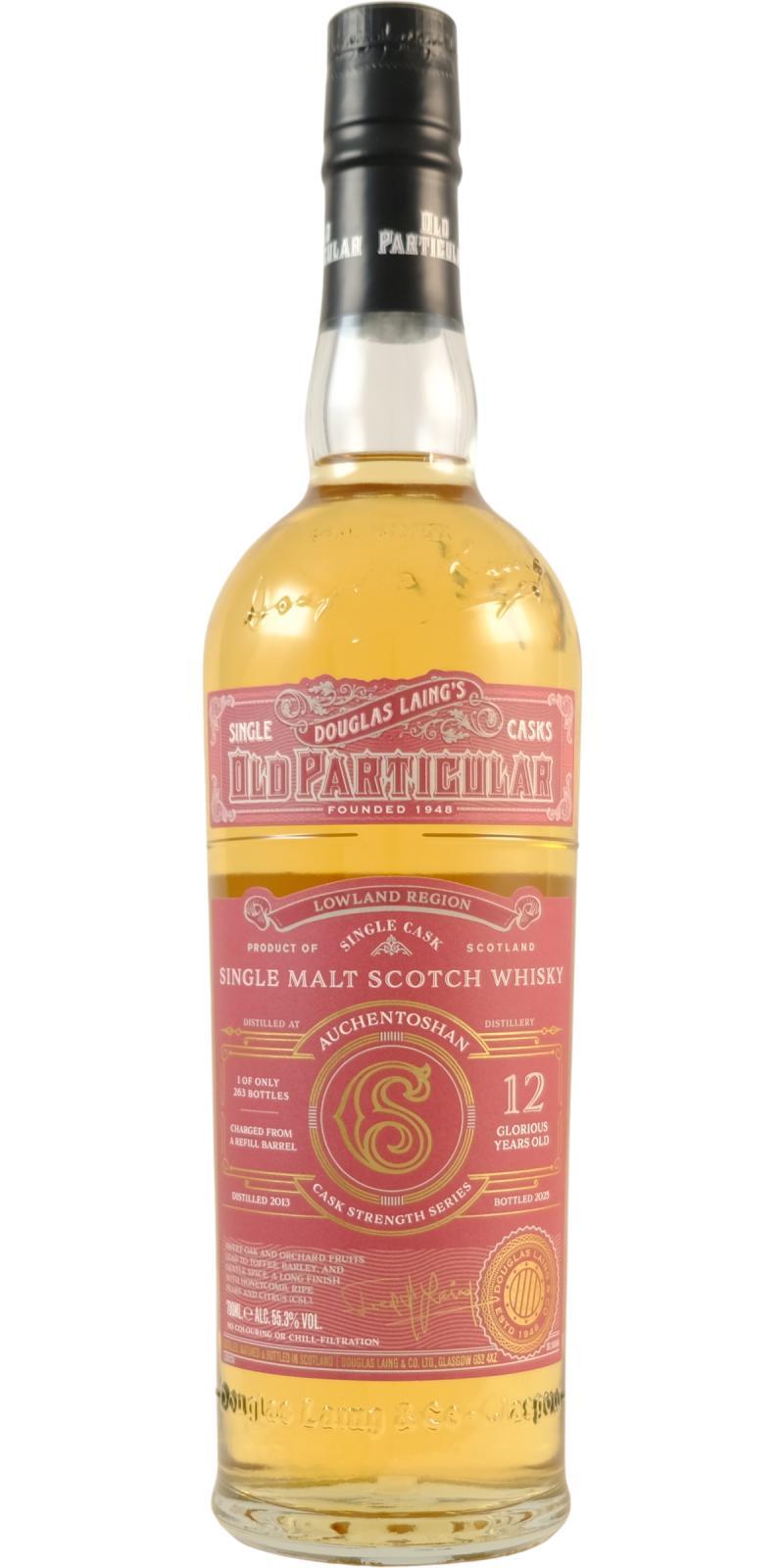Auchentoshan 2013 DL  Old Particular - Cask Strength Series