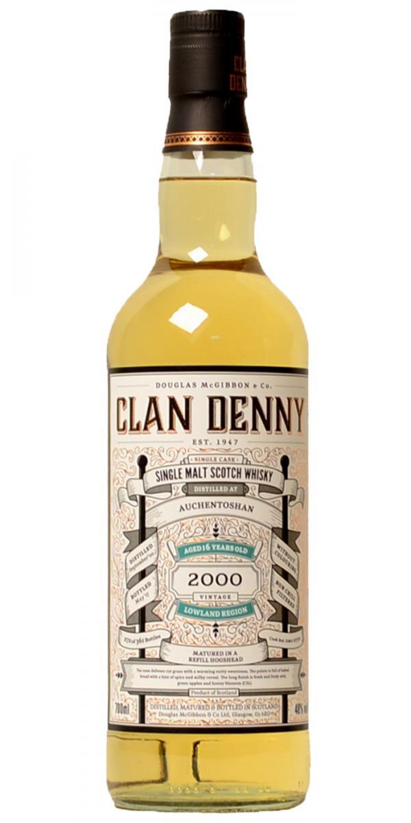 Auchentoshan 2000 McG  Clan Denny