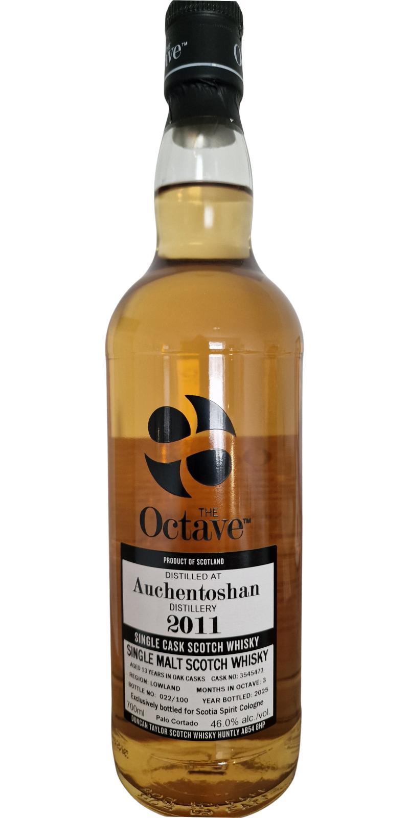Auchentoshan 2011 DT  The Octave