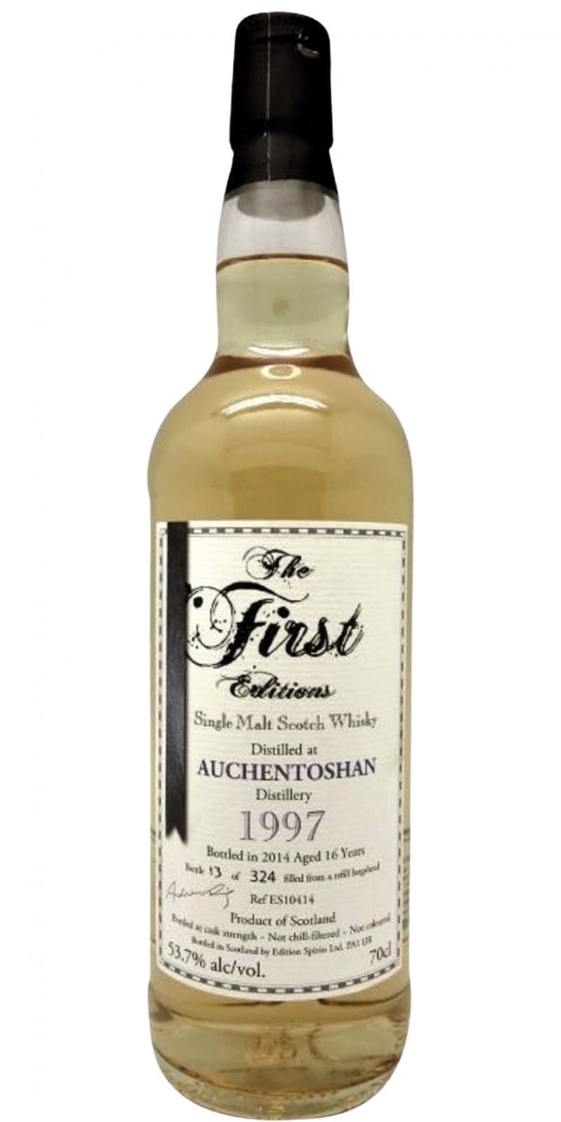 Auchentoshan 1997 ED  The First Editions