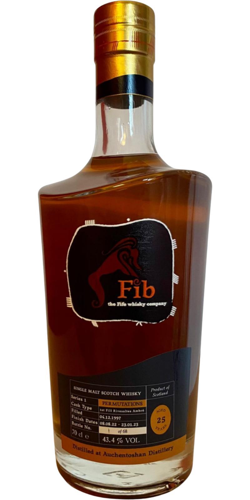 Auchentoshan 1997 FibW  Permutations Series 1