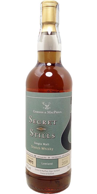 Auchentoshan 1991 GM  Secret Stills 3.4