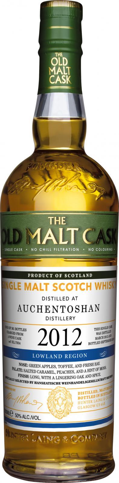 Auchentoshan 2012 HL  The Old Malt Cask