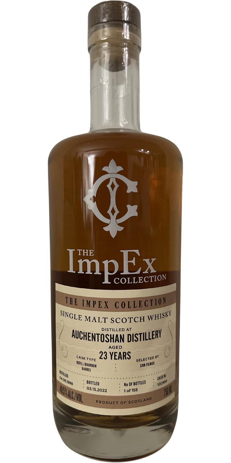 Auchentoshan 1998 ImpEx  The ImpEx Collection