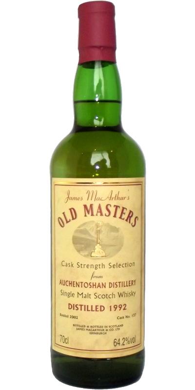 Auchentoshan 1992 JM  Old Masters - Cask Strength Selection