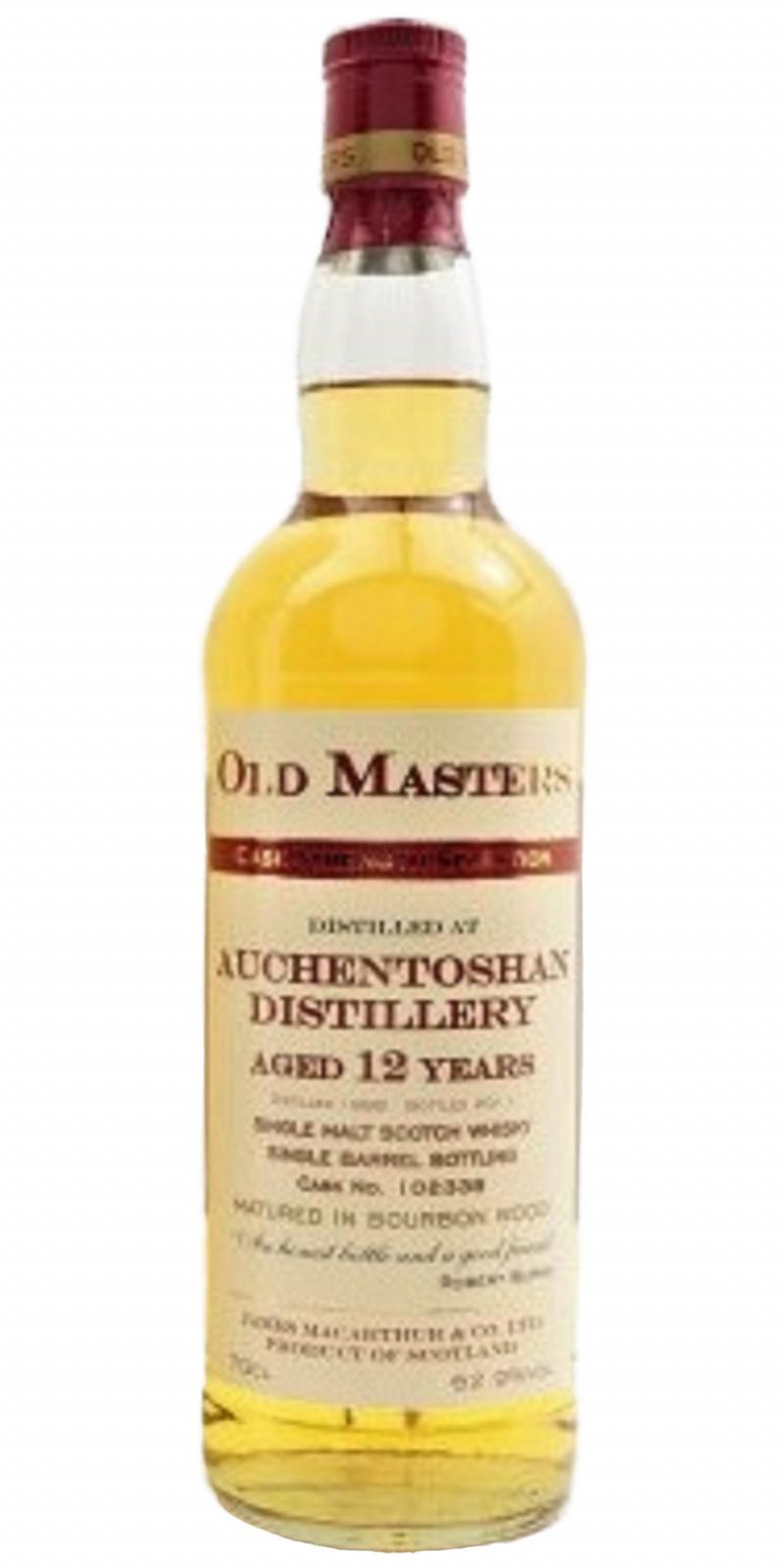 Auchentoshan 1998 JM  Old Masters - Cask Strength Selection