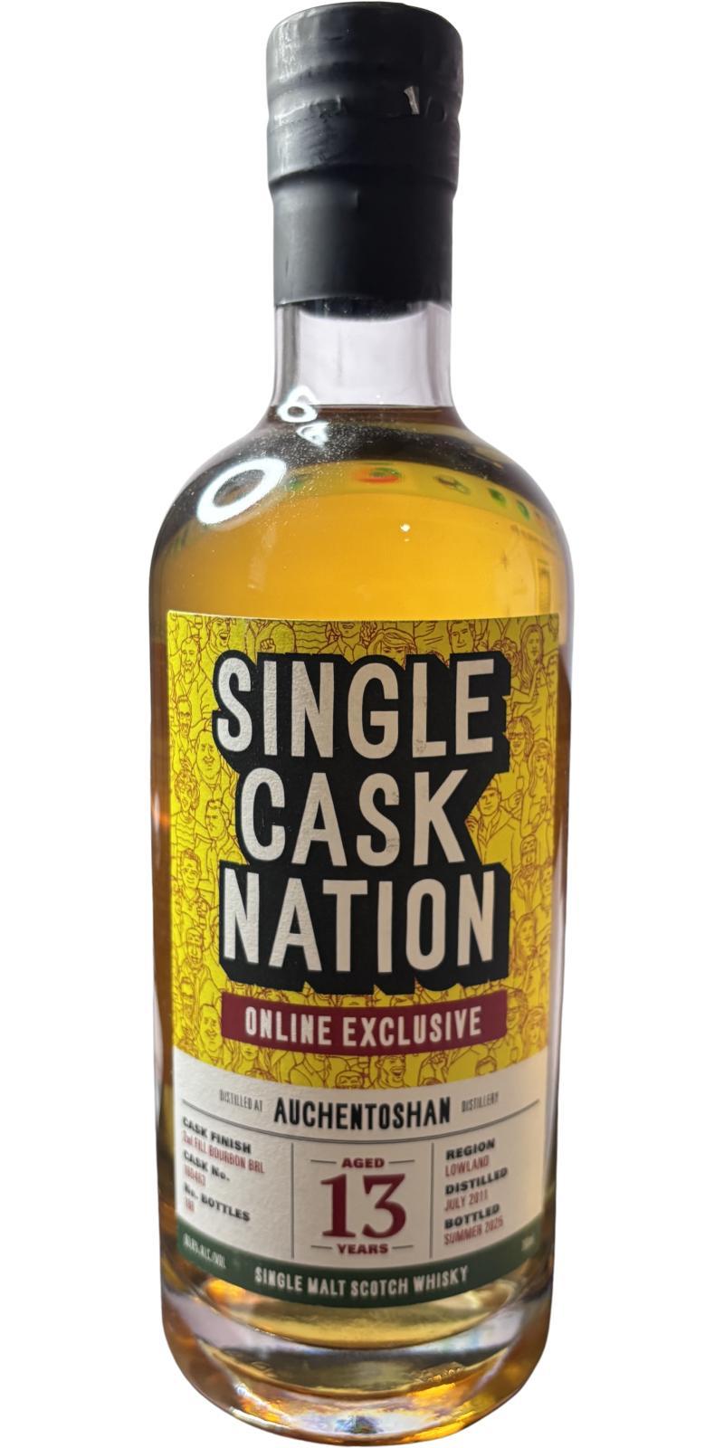 Auchentoshan 2011 JWC  Single Cask Nation