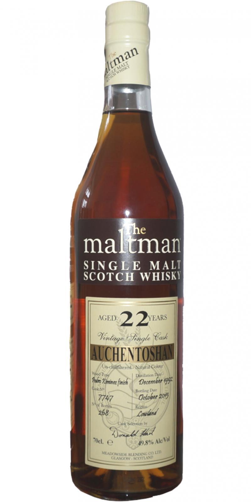 Auchentoshan 1992 MBl  The Maltman