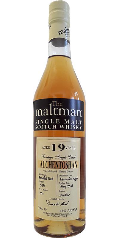 Auchentoshan 1996 MBl  The Maltman