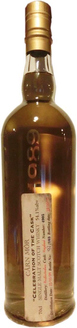 Auchentoshan 1989 MMcK  Càrn Mòr Celebration of the Cask