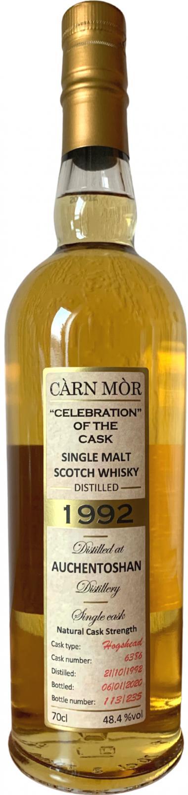 Auchentoshan 1992 MMcK  Càrn Mòr Celebration of the Cask