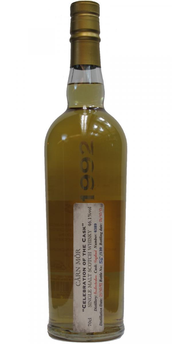 Auchentoshan 1992 MMcK  Càrn Mòr Celebration of the Cask