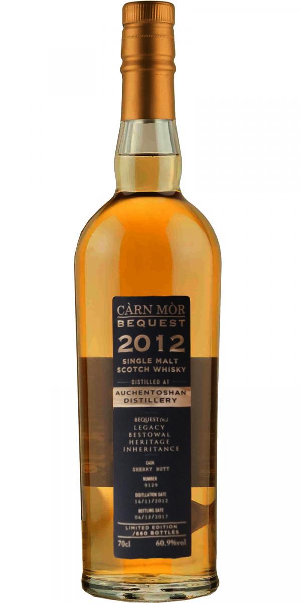 Auchentoshan 2012 MMcK  Càrn Mòr - Bequest