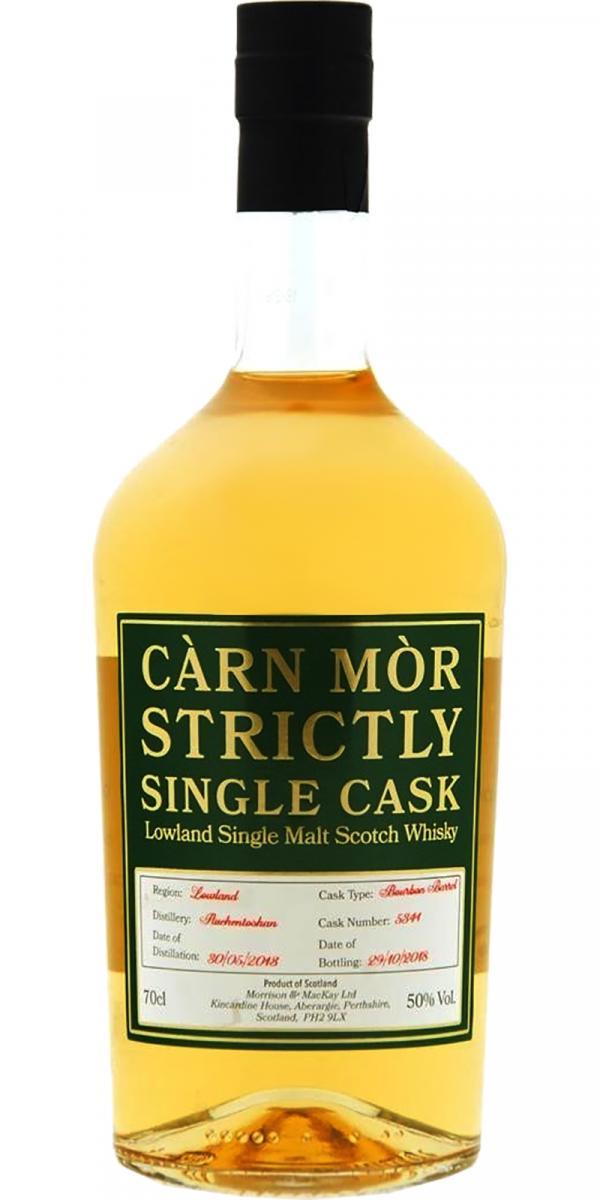 Auchentoshan 2013 MMcK  Càrn Mòr - Strictly Single Cask