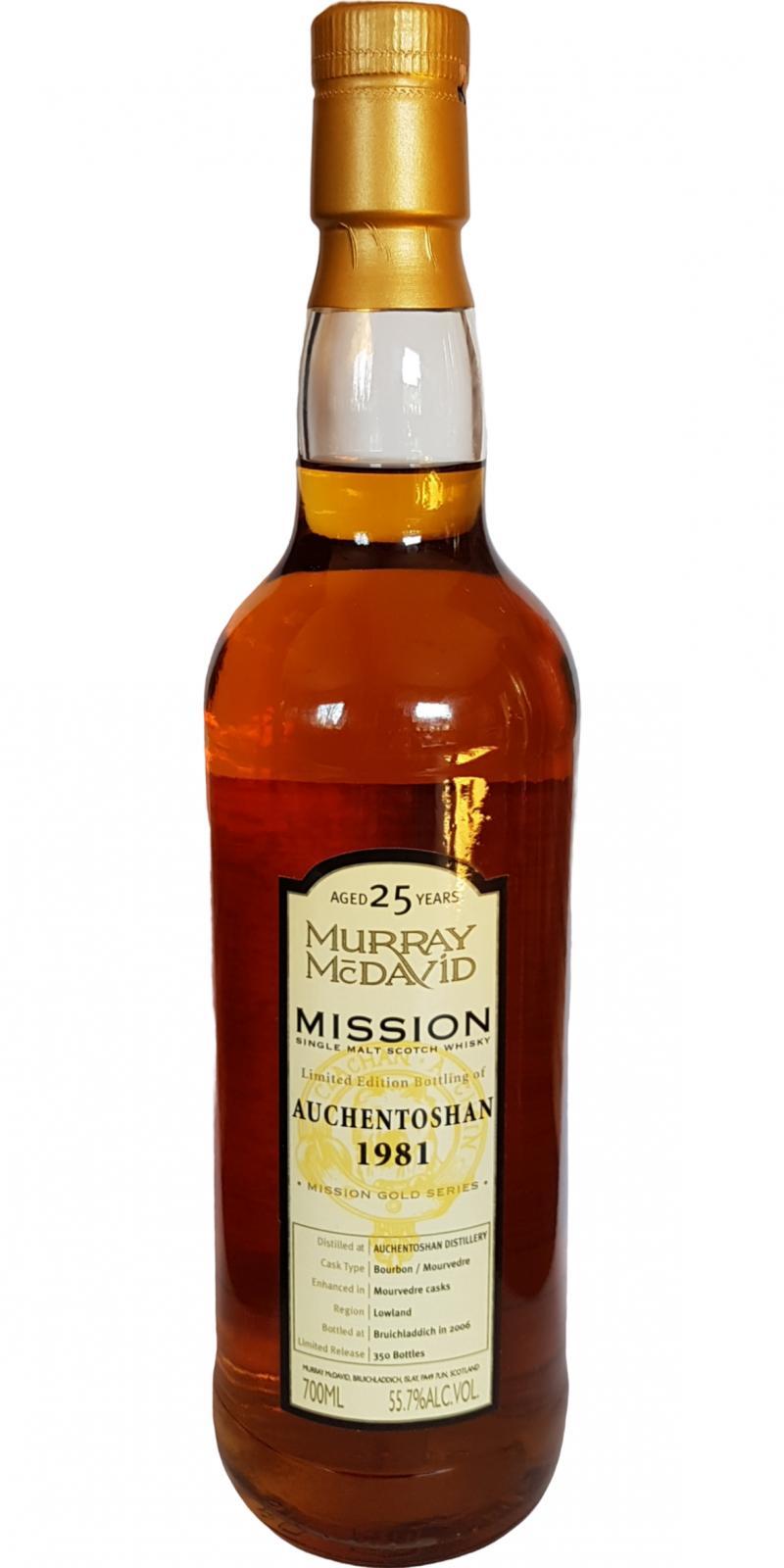Auchentoshan 1981 MM  Mission Gold