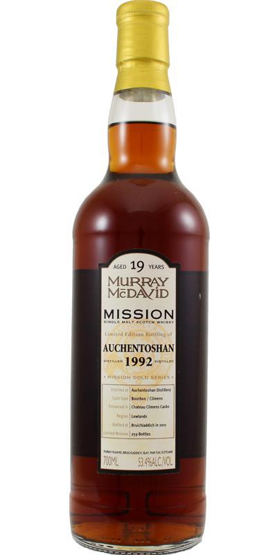 Auchentoshan 1992 MM  Mission Gold