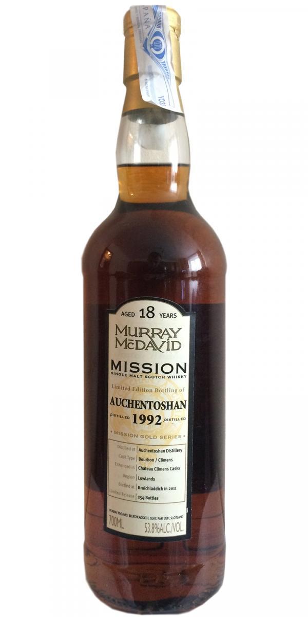 Auchentoshan 1992 MM  Mission Gold