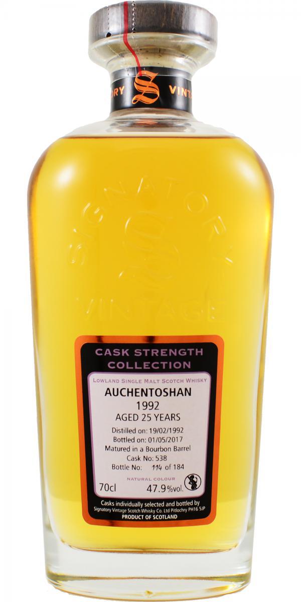 Auchentoshan 1992 SV  Cask Strength Collection