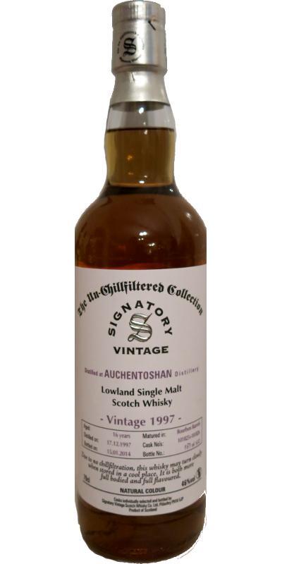 Auchentoshan 1997 SV  The Un-Chillfiltered Collection