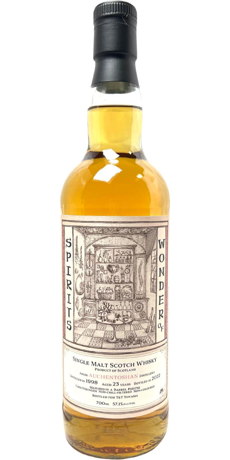 Auchentoshan 1998 TTT  Wonder Of Spirits