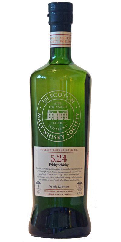 Auchentoshan 1999 SMWS 5.24  Frisky whisky
