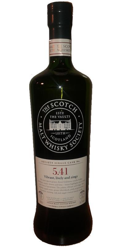 Auchentoshan 2000 SMWS 5.41  Vibrant, lively and zingy