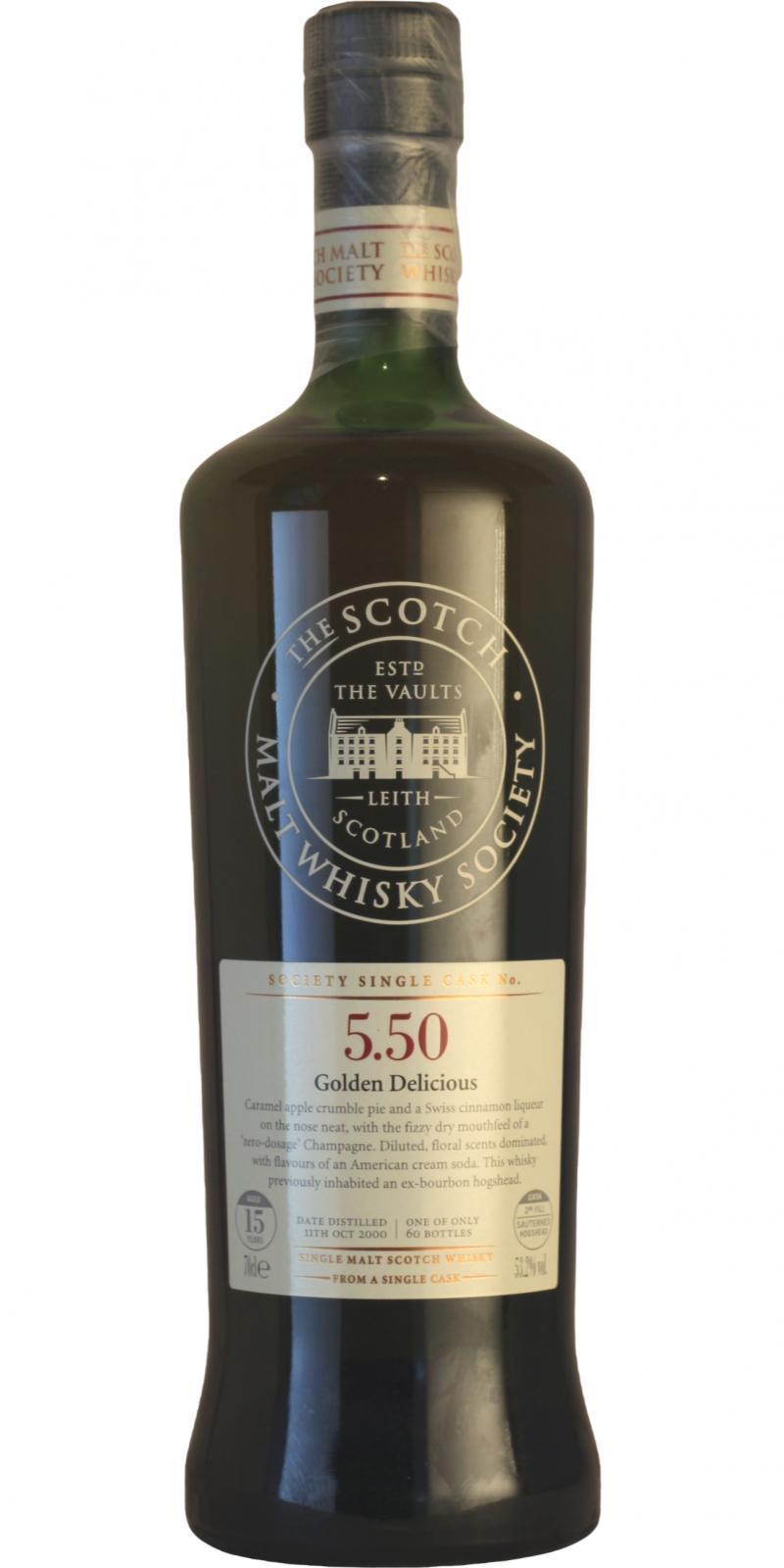 Auchentoshan 2000 SMWS 5.50  Golden Delicious