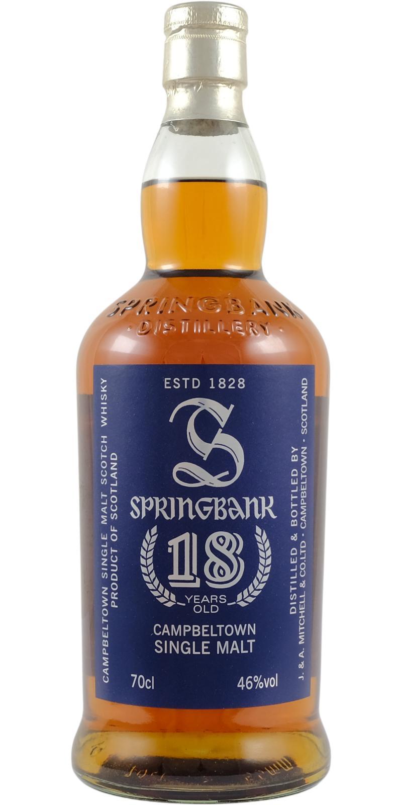 Springbank 18-year-old First Batch