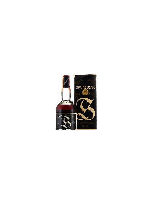 Springbank 1967 Black Label Cork stopper