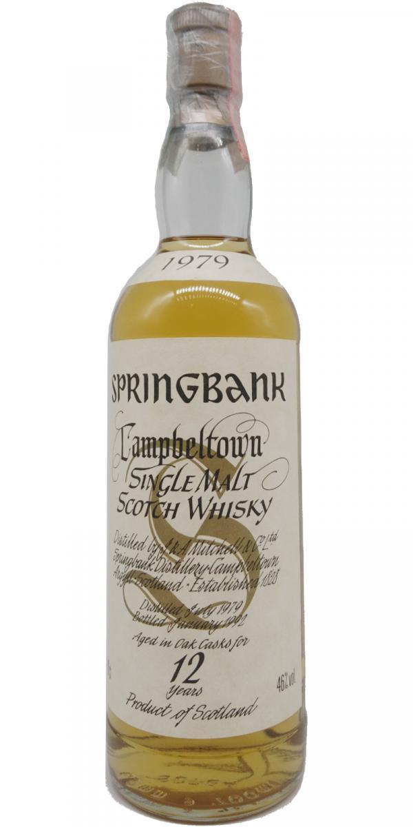 Springbank 1979 White Label Big Golden S