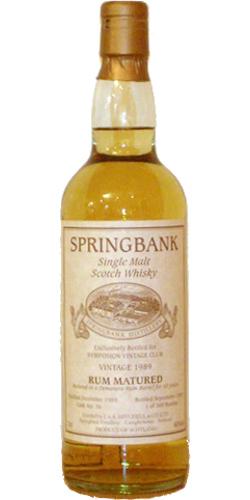 Springbank 1989 Private Bottling