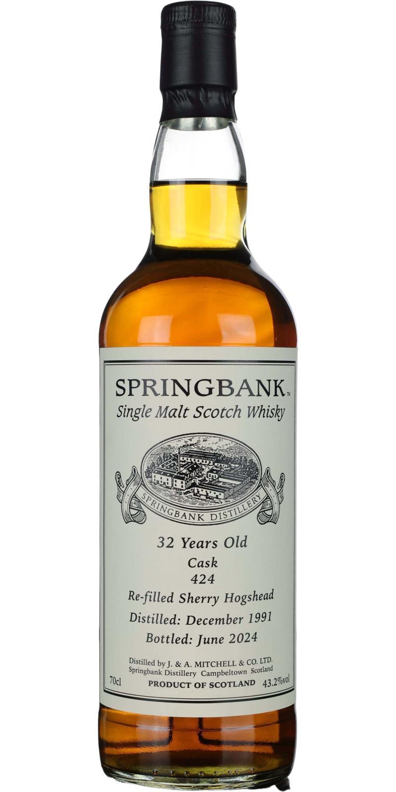 Springbank 1991 Private Bottling