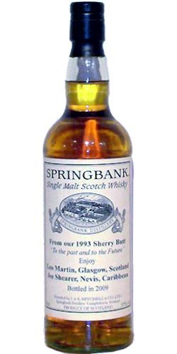 Springbank 1993 Private Bottling