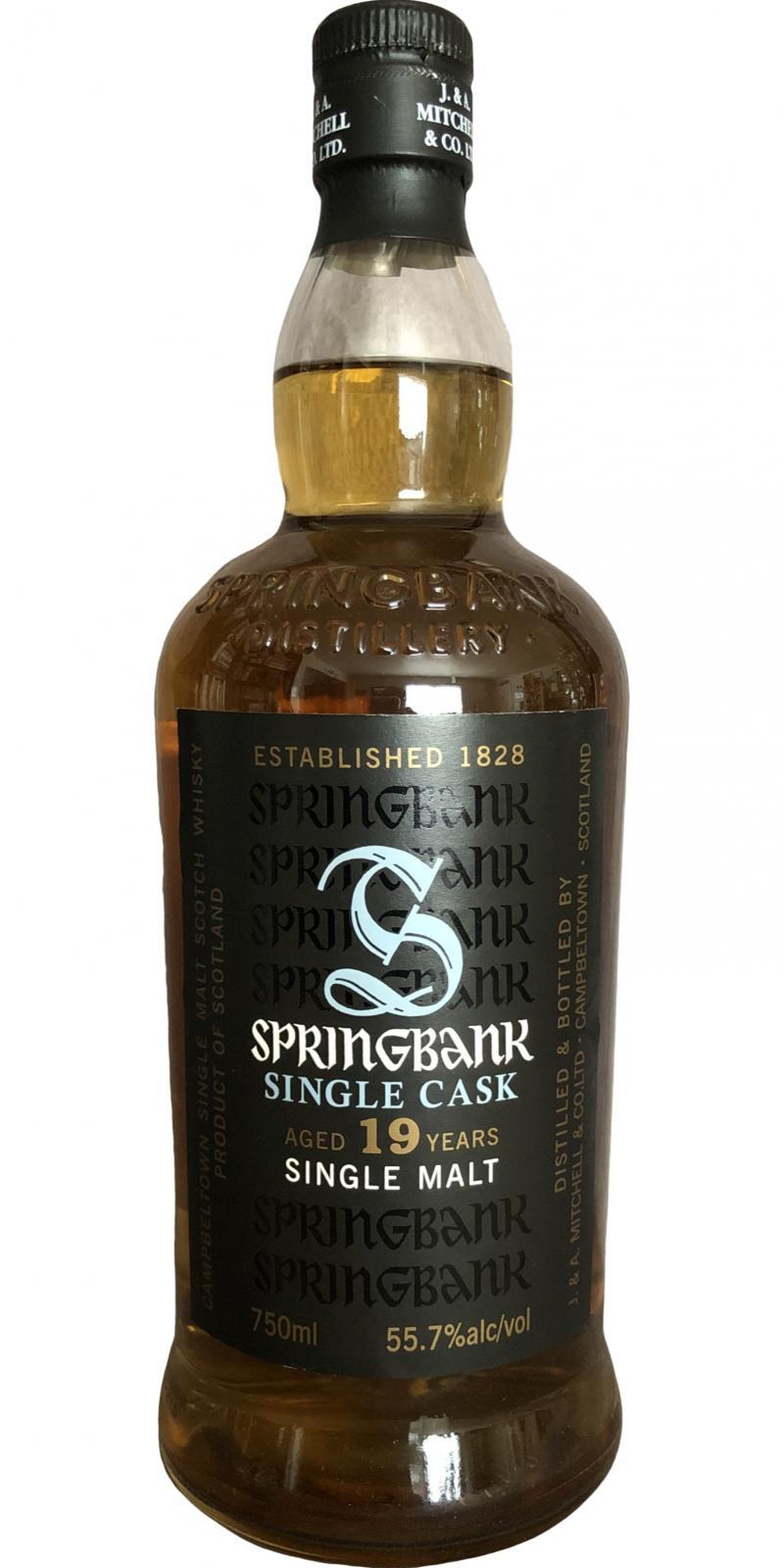 Springbank 1996 Single Cask