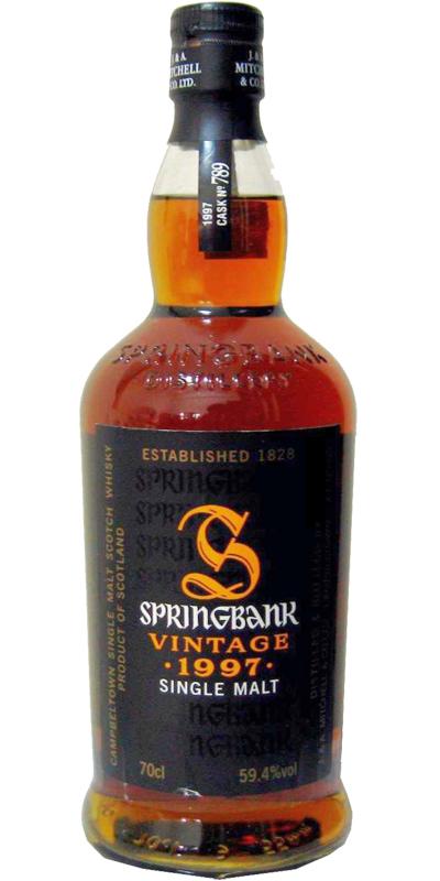 Springbank 1997 Vintage